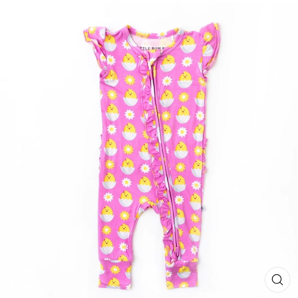 Chick Flick Ruffle Romper